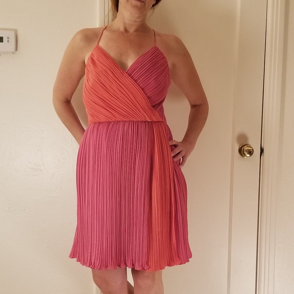 Phoebe Couture Crisscross Back Size 6